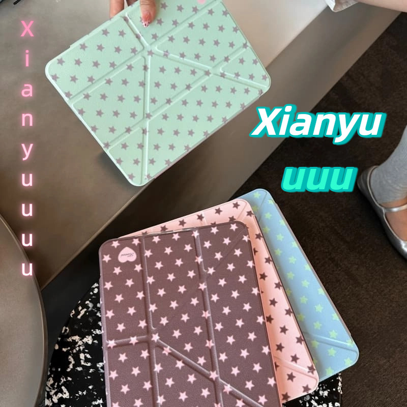 Full Screen Star Magnetic Clear Case สําหรับ IPad10.2 Shell Ipad11th 5th Gen10 ฝาครอบ Mini6/7 2024Ipad Air7 11/13 นิ้ว 12th ฝาครอบ Air4/5 10.9 Pro11 M2 Ipad12.9 Air8 M4 ฝาครอบป้องกันการดัด
