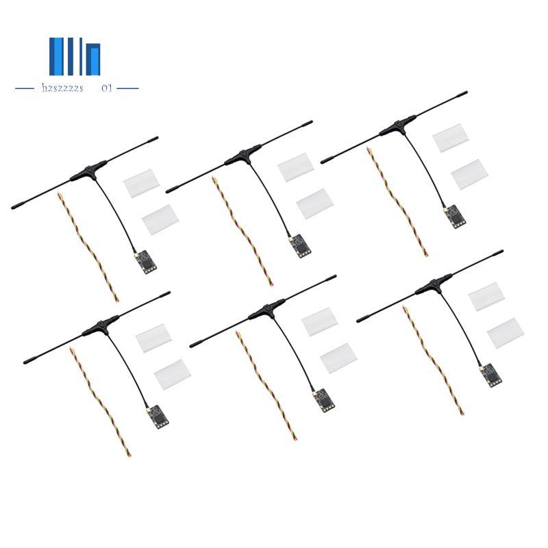 6PCS ELRS NANO 915Mhz RX EXPRESSLRS Nano RX Long Range Receiver สําหรับ RC FPV Long Range Racing Dro