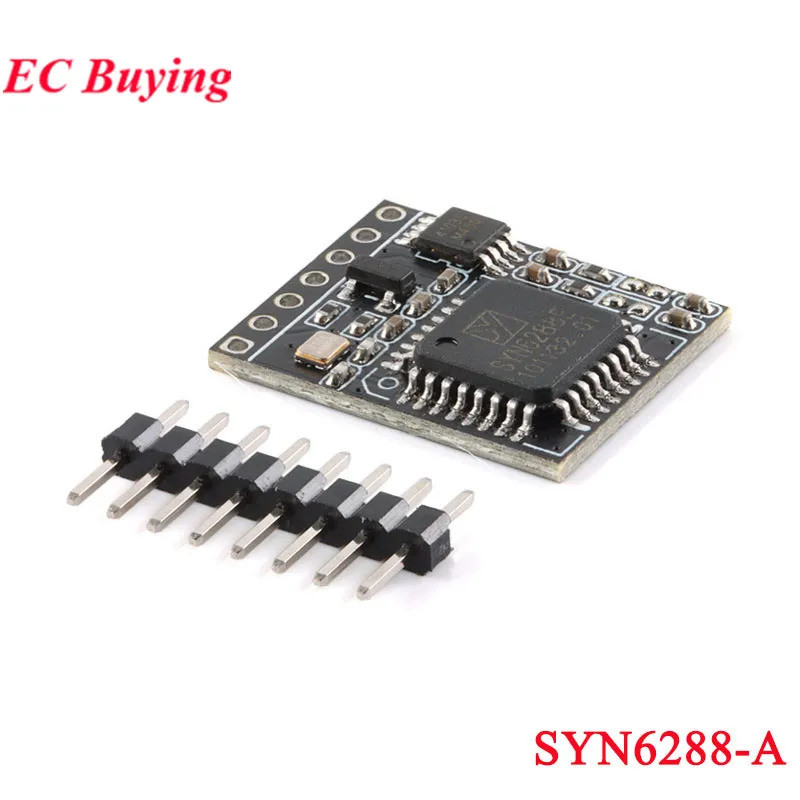 SYN6288-A Speech Synthesis โมดูล TTS Recording-free Human Text to Intelligent Speech Broadcast พร้อม