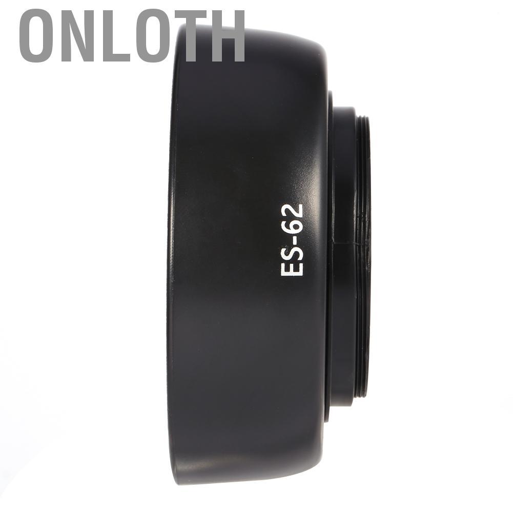 Onloth Onloth ใหม่ ES-62 เลนส์สำหรับ Canon EOS EF 50mm f/1.8 II ES62 bayonet Twist Lock