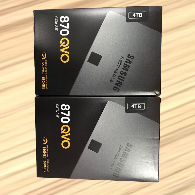 Samsung/Samsung 870 QVO 4TB SSD เดสก์ท็อปโน้ตบุ๊ค Solid State Drive MZ-77Q4T0B ธุรกิจ