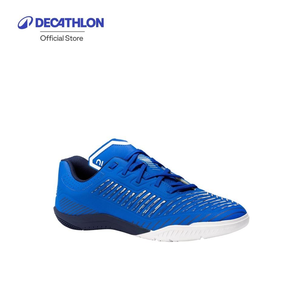Decathlon Adult Futsal Shoes Ginka 500 - Electric Blue รองเท้าฟุตซอล รุ่น Ginka 500 - สีน้ำเงิน Elec