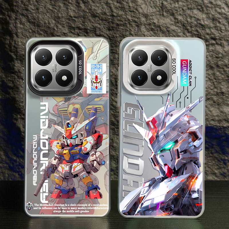 เคส Xiaomi 15T Pro เคส Xiaomi 15T เคสกันกระแทกแนวอนิเมะกันดั้ม แผ่นหลังแข็งด้าน ขอบซิลิโคนอ่อนนุ่ม เคสโทรศัพท์เท่ ๆ สำหรับเด็กผู้ชาย นักเรียน ผู้ชาย