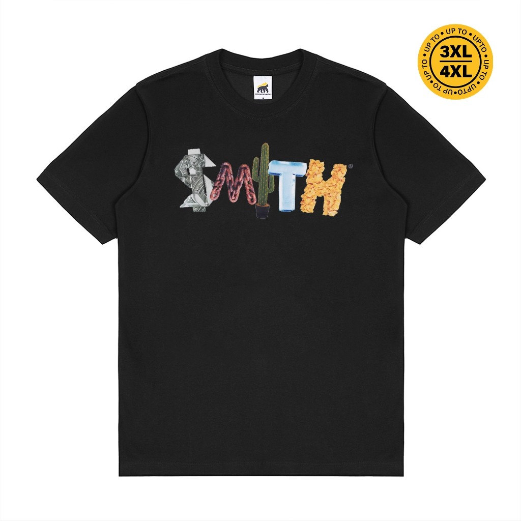 House of Smith Men's Short Sleeve T-Shirt - Element Tshirt Black 3 - T Shirt