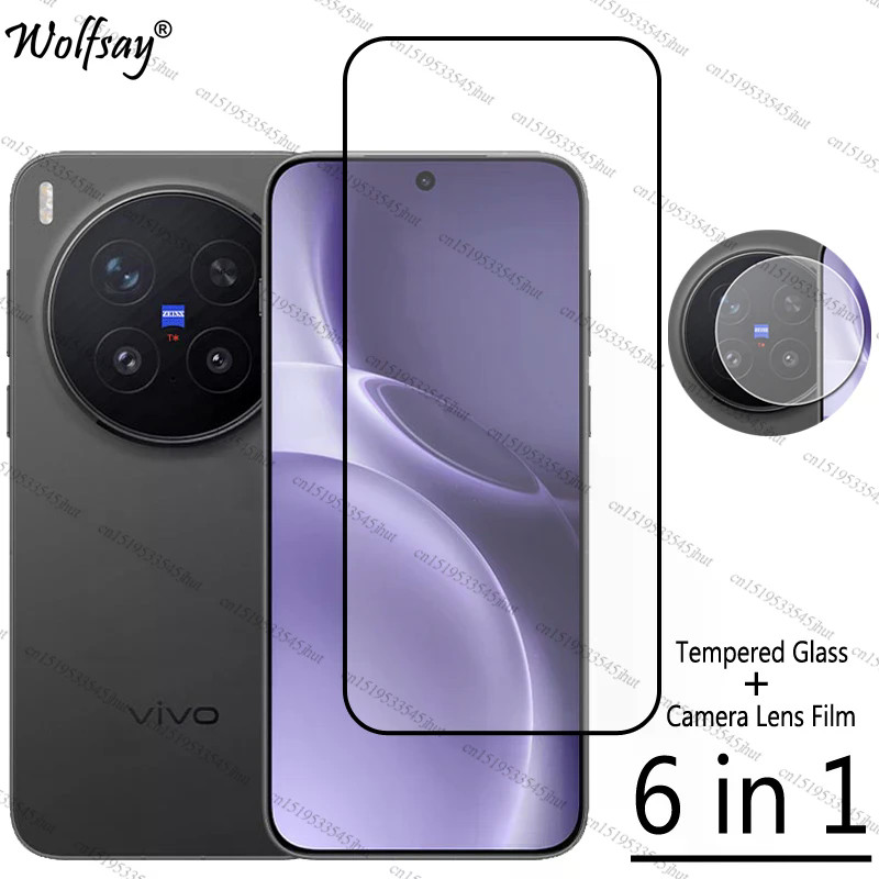กระจกนิรภัยสําหรับ Vivo X300 Pro ป้องกันหน้าจอ Vivo X300 Pro กล้องเลนส์ป้องกันกระจกสําหรับ Vivo X300