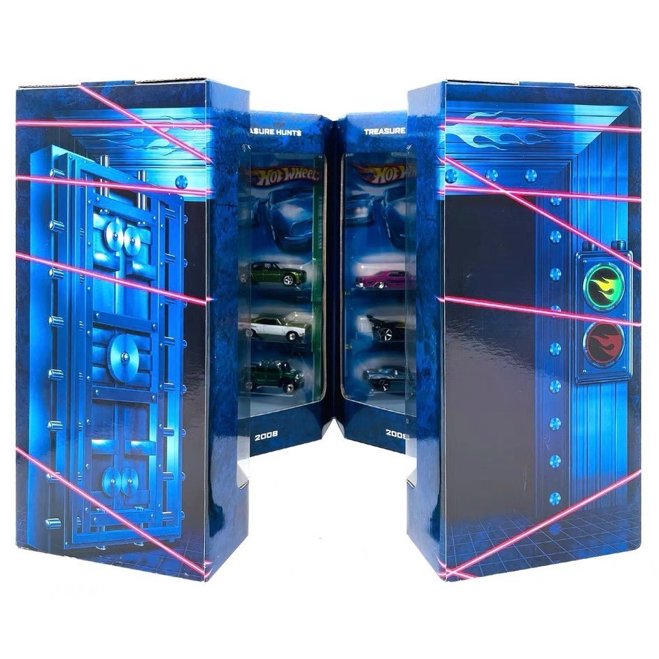 Hot Wheels hotwheels 2008 Super Treasure Set 24 Cars ปกแข็งจํากัด 2000 Number Random