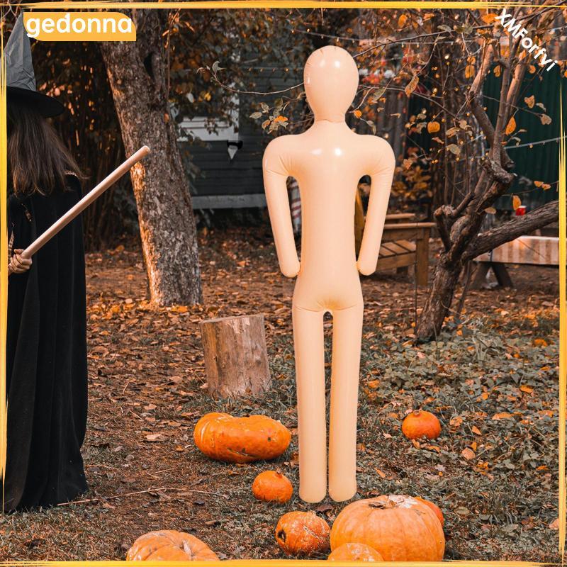 [gedonna] Inflatable Mannequin คอสเพลย์ 4.9ft ฮาโลวีนเครื่องแต่งกาย Prop Inflatable DIY ตกแต่งฮาโลวี
