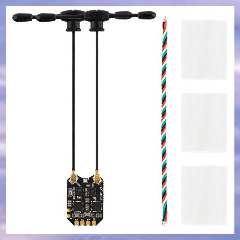 เครื่องรับความหลากหลาย Fpv เสาอากาศคู่เครื่องรับสัญญาณนําทางระยะไกลเครื่องรับสัญญาณนําทางระยะไกลปีกค