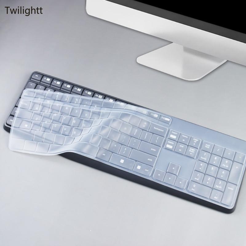 WILI คีย์บอร์ดสําหรับ K235 K375 MK235 MK315 โปร่งใสซิลิโคนป้องกันผิวกรณี