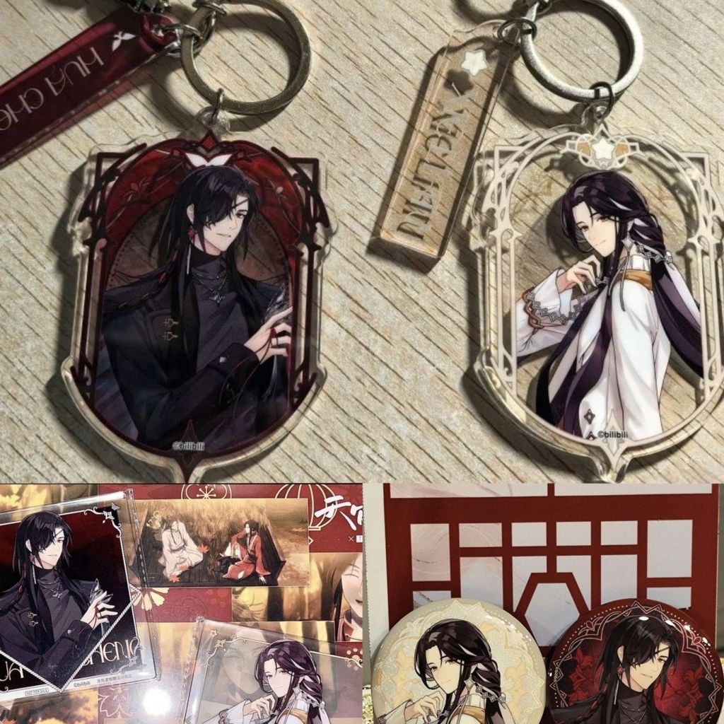 全球潮工具具天面料理石理石纹挂件花城斯之约卡透气质拼图加身套装 高清制Heavenly อย่างเป็นทางการ Blessing รอบจี้ Xie Lihua City MuseMD