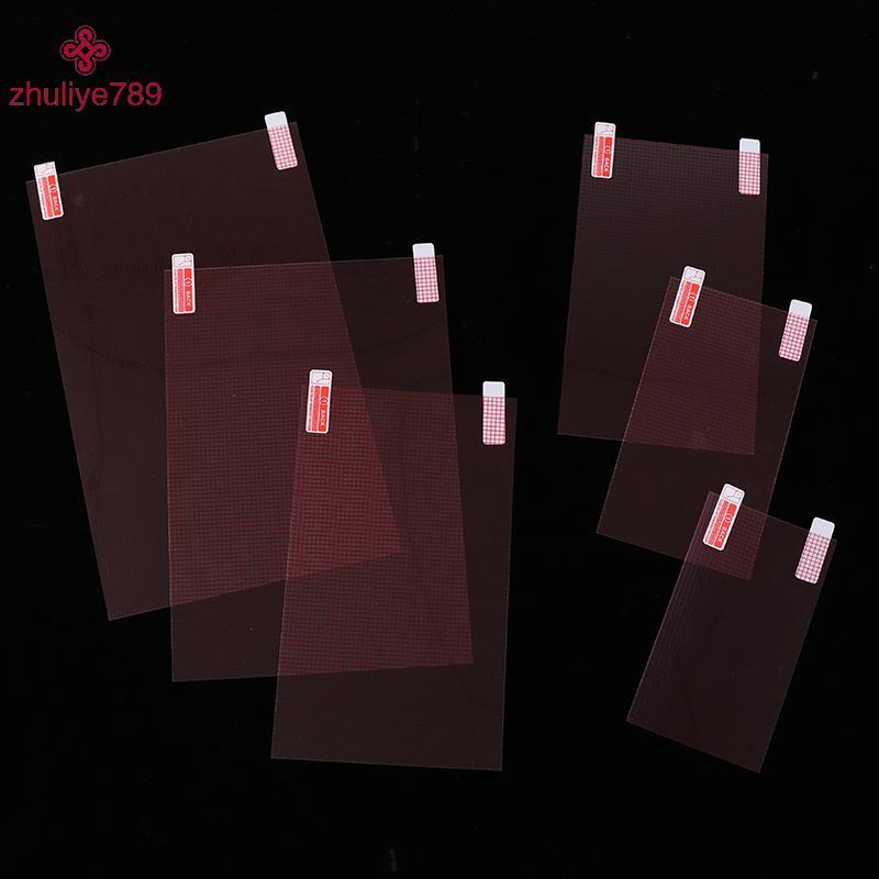 <zhuliye789> 2PS Universal Screen Protector 5/6/7/8/9/10/11/12 นิ้วสมาร์ทโฟนแท็บเล็ต GPS ฟิล์มป้องกั