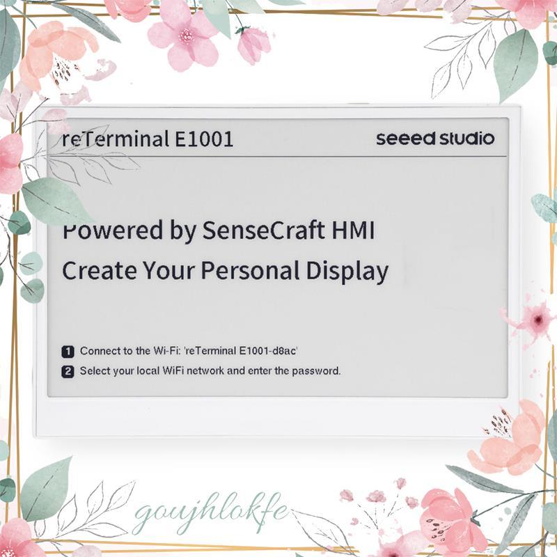 ReTerminal E1001 Open-Source 7.5" Monochrome EPaper Display ตาม ESP32-S3 goujhlokfe.th