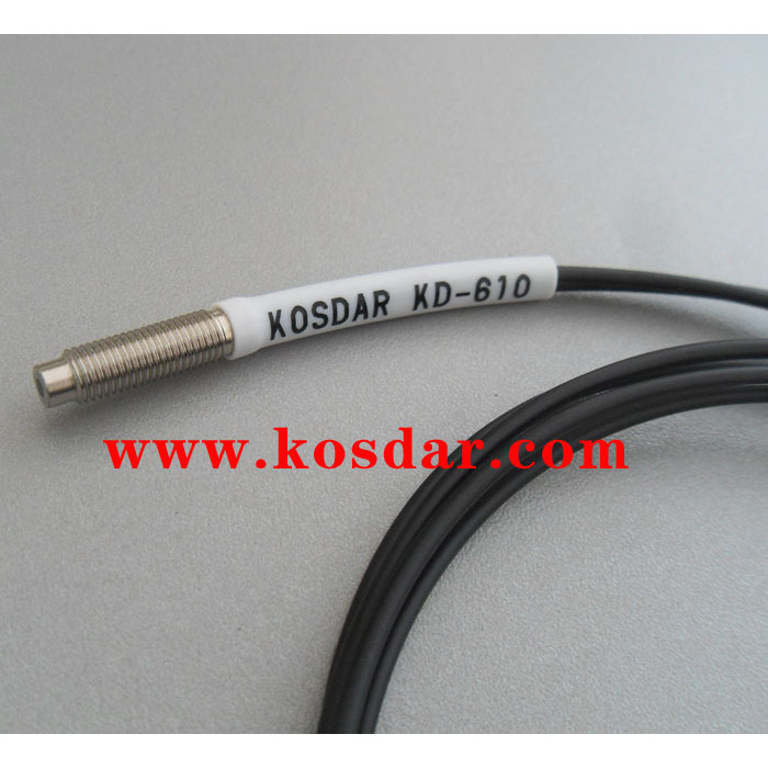 สินค้าใหม่ KD-610 รหัสฉีดเครื่อง Optical Fiber Probe Electric Eye M6 Photoelectric สวิทช์เครื่องขยาย