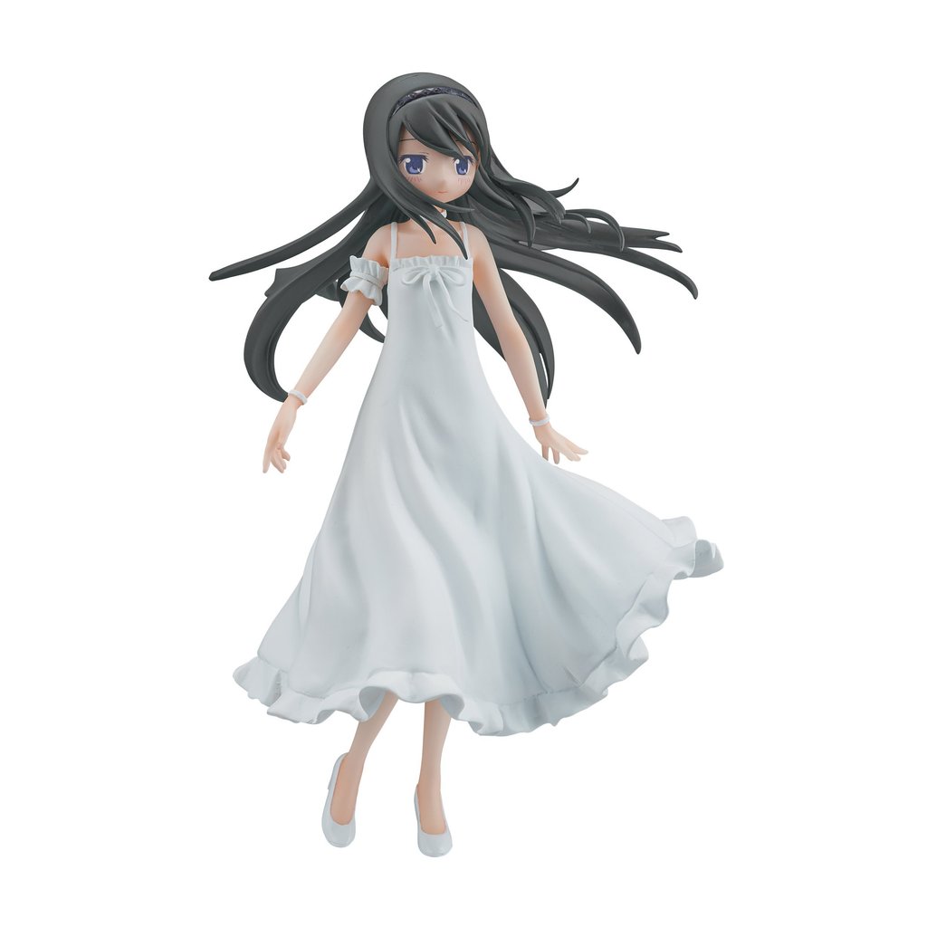 Madoka Magica Movie Part 1 Homura Akemi White Dress ver. Figure Prize Banpresto