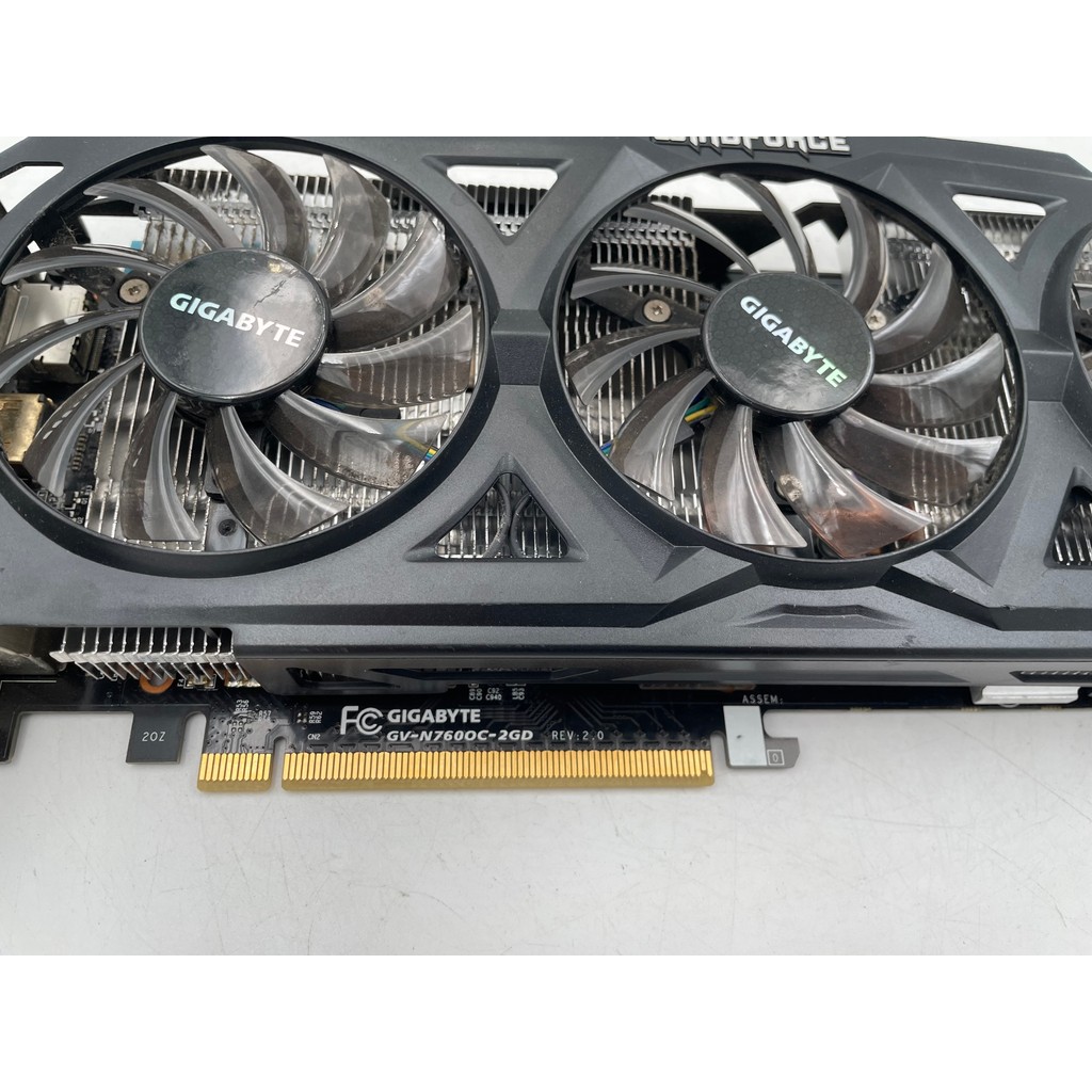 กราฟิกการ์ดเกม Gigabyte GV-N760OC-2GD GTX760 2G