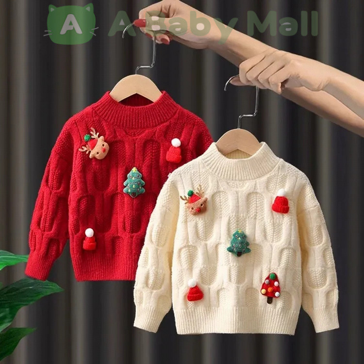 เสื้อกันหนาวสไตล์เกาหลีสีแดงสำหรับฤดูหนาว ดีไซน์ใหม่และอบอุ่น