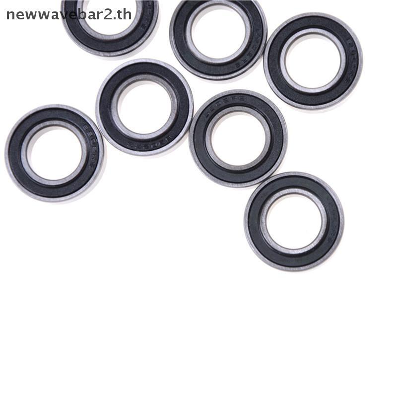# waveba # 10 ชิ้น 6902-2RS Bearing 15x28x7 mm Metric Thin Section Ball Bearings 6902RS .