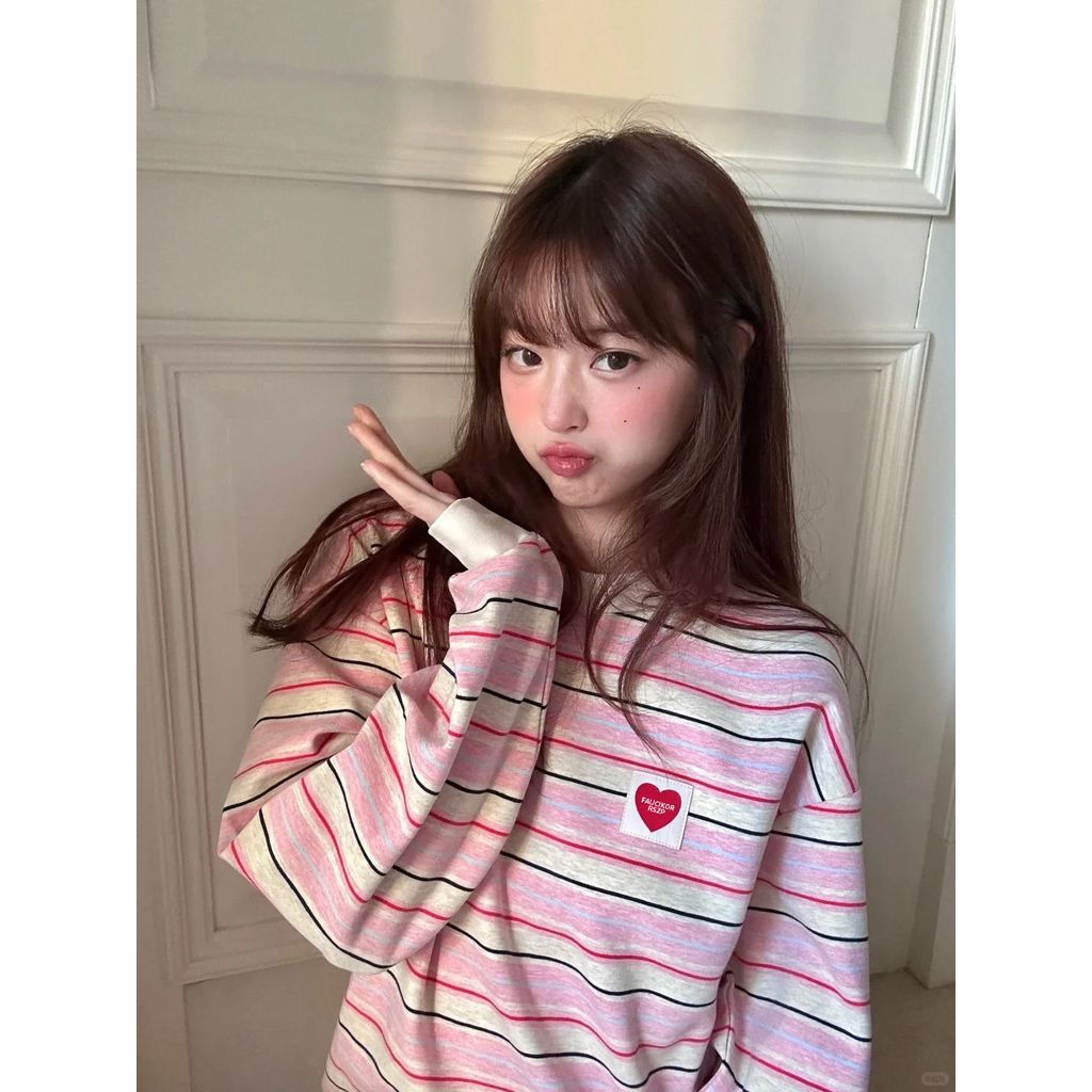 เสื้อสเวตเตอร์สำหรับสตรีลายทางแบบใหม่ เหมาะสำหรับฤดูใบไม้ร่วง 251023 – โปรปัง