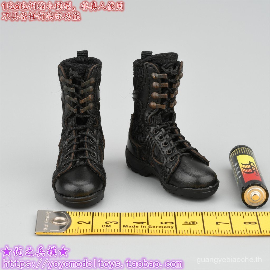 SoldierStory 1/6 Scale SS 133 134 Airborne Commando PLA Shoes Boots รุ่น HQDY
