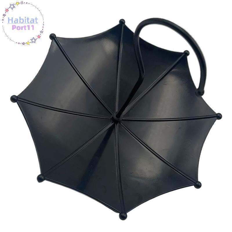 HabitatPort ร่มรูป Bird Feeder กลางแจ้งโลหะ Bird Bath สําหรับ Garden Bird Feeder หน้าต่างด้านนอก Bir