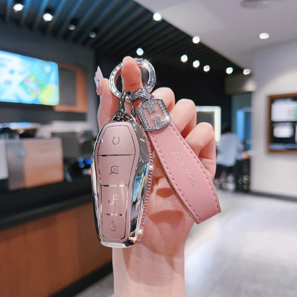 For byd seal 5 dolphin key Case BYD atto 3 Byd Sealion 7 m6 Sealion 6 อุปกรณ์เสริมพวงกุญแจป้องกันกรณี