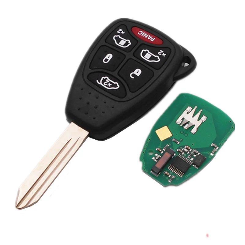 Hindley สําหรับ Dodge Grand Caravan Chrysler 300 Town & Country 5 1 6 ปุ่ม Keyless Remote Key Fob ID