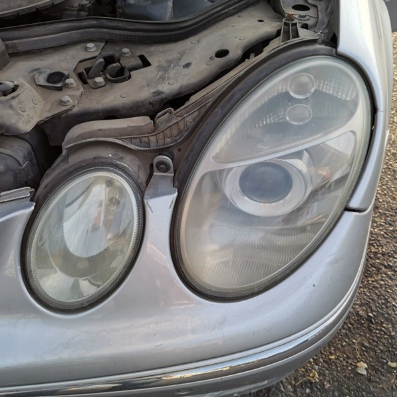 ฝาครอบเลนส์ไฟหน้าซ้ายขวาทดแทน For MERCEDES BENZ E Class W211 E200 E240 E280 E300 E350 2003-2008 ราคา ถูกที่สุด ดีลบีเคเค แกลเลอรีภาพที่ 7