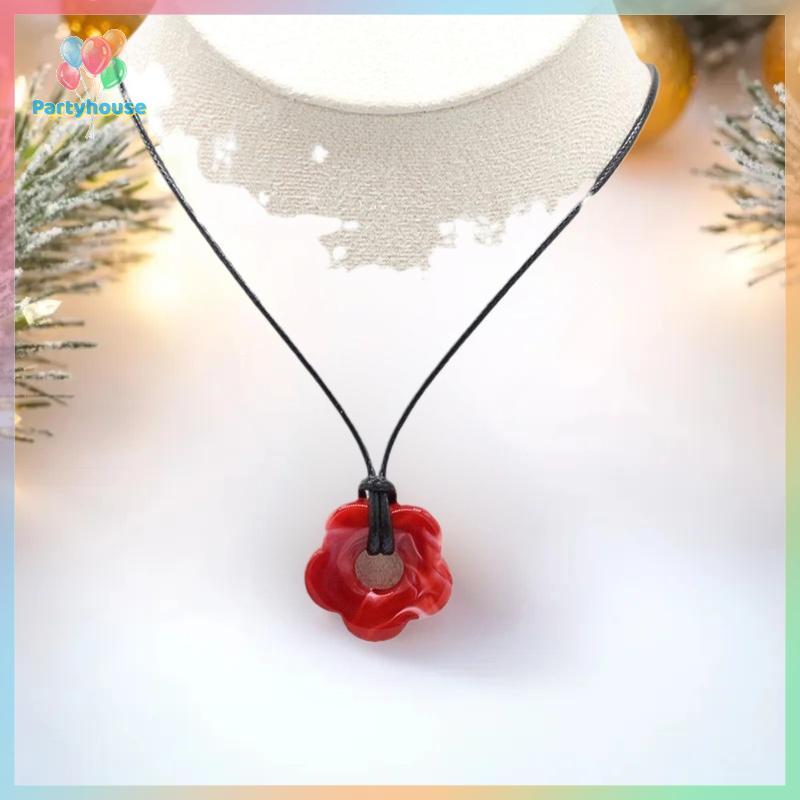 สร้อยคล้องคอมือทำเองแบบ Bohemian ตกแต่งด้วย charm ดอกไม้ สไตล์ Bohemian chain choker สร้อยคอแฟชันใหม