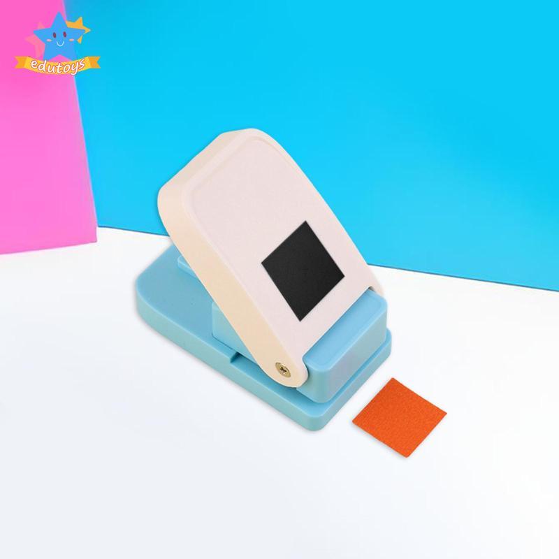 [Edstars] Square Tab Punch Craft Paper Punch สําหรับการ์ดโครงการทํามือ ทําโน๊ตบุ๊ค
