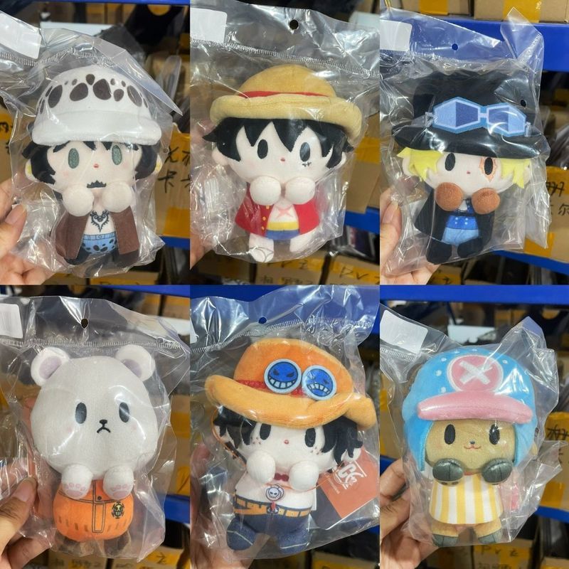 【พร้อมส่ง】ตุ๊กตาวันพีซ One Piece พวงกุญแจ จี้ตุ๊กตาวันพีซลูฟี่ Acero 10cm