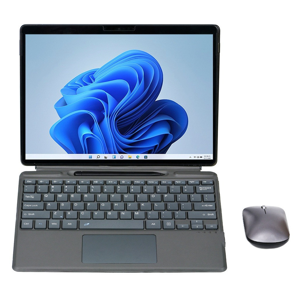 Surface Pro 11 10 8 9 X ไร้สาย แป้นพิมพ์ Bluetooth Keyboard For Microsoft Type Cover กับ ทัชแพดแบ็คไลท์ คีย์บอร์ดธุรกิจ - รูปที่ 4