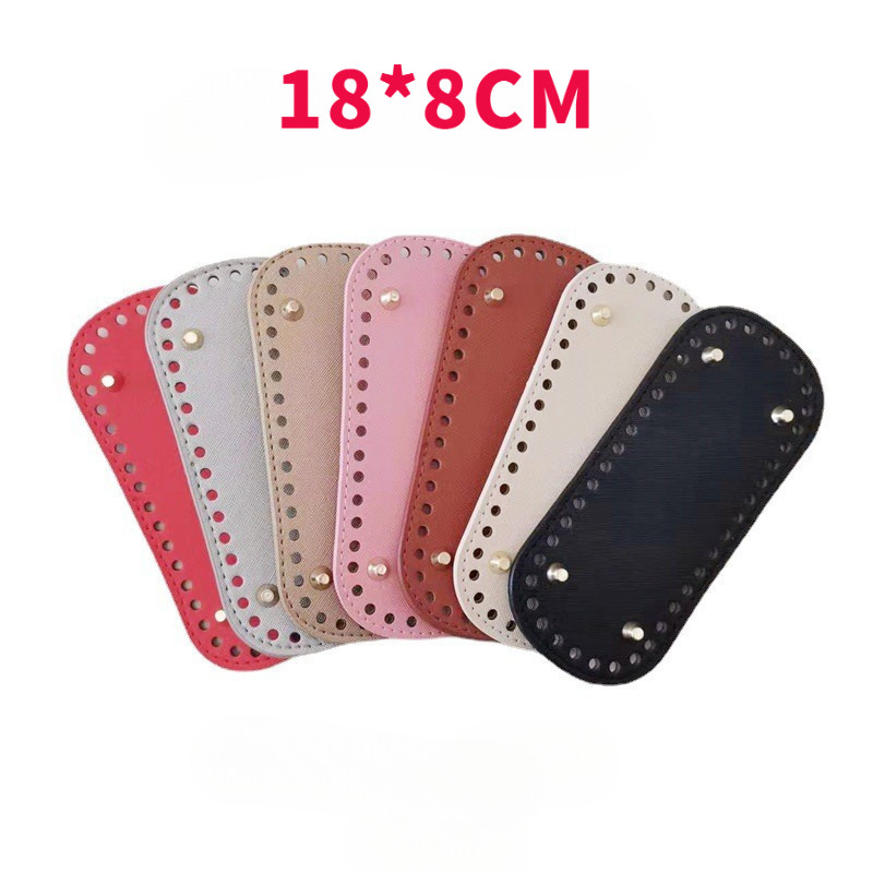กระเป๋าทรงรูปไข่ handmade ขนาด 18×8 ซม., ทำจากหนัง pu, เหมาะสำหรับงาน DIY และเป็นของขวัญ – โปรปัง