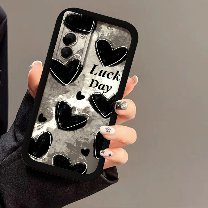 เคส samsung A05S 4G การ์ตูนดอกทานตะวันการ์ตูน Love รูปแบบ 3D เคสโทรศัพท์ F4S