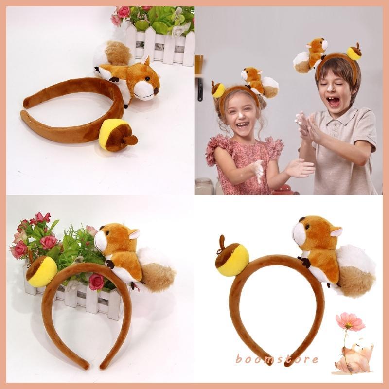 Boom Girl ที่คาดผมฮาโลวีน Adorkable Squirrel Headwear ที่คาดผมแสนสนุก