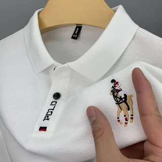 เสื้อโปโลแขนสั้นสำหรับผู้ชาย สไตล์ลำลองจากแบรนด์ Eershenshi
