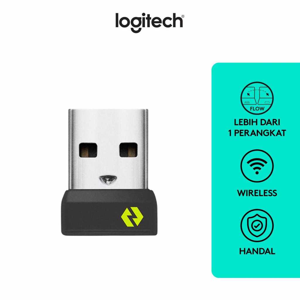Logitech USB Bolt Receiver อะแดปเตอร์บลูทูธ Dongle