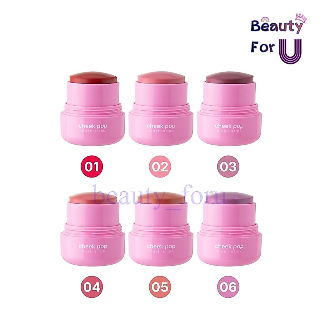 Odbo Cheek Pop Blush Stick od1328 โอดีบีโอ ชีค ป๊อป บลัช สติ๊ก บลัชออนแบบแท่ง
