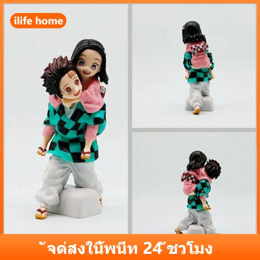 💥 จัดส่งจากประเทศไทย 💥Demon Slayer คอสเพลย์ Tanjiro Nezuko อะนิเมะ Battle รูป COD สต็อกคอสเพลย์ Action Figure ตุ๊กตาของเล่นสําหรับของขวัญเด็กคอลเลกชันเครื่องประดับรถตกแต่งบ้านตกแต่งเค้ก