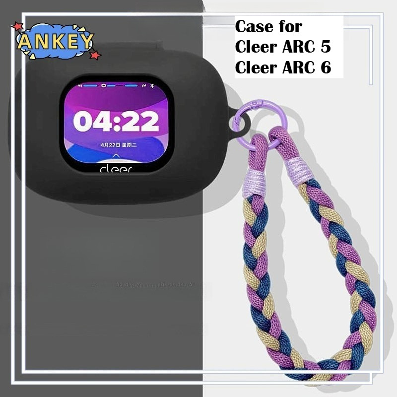 Compatible with Cleer ARC 6 Bluetooth Earphone Silicone Protective Case for Cleer ARC 5 Cute Nylon L