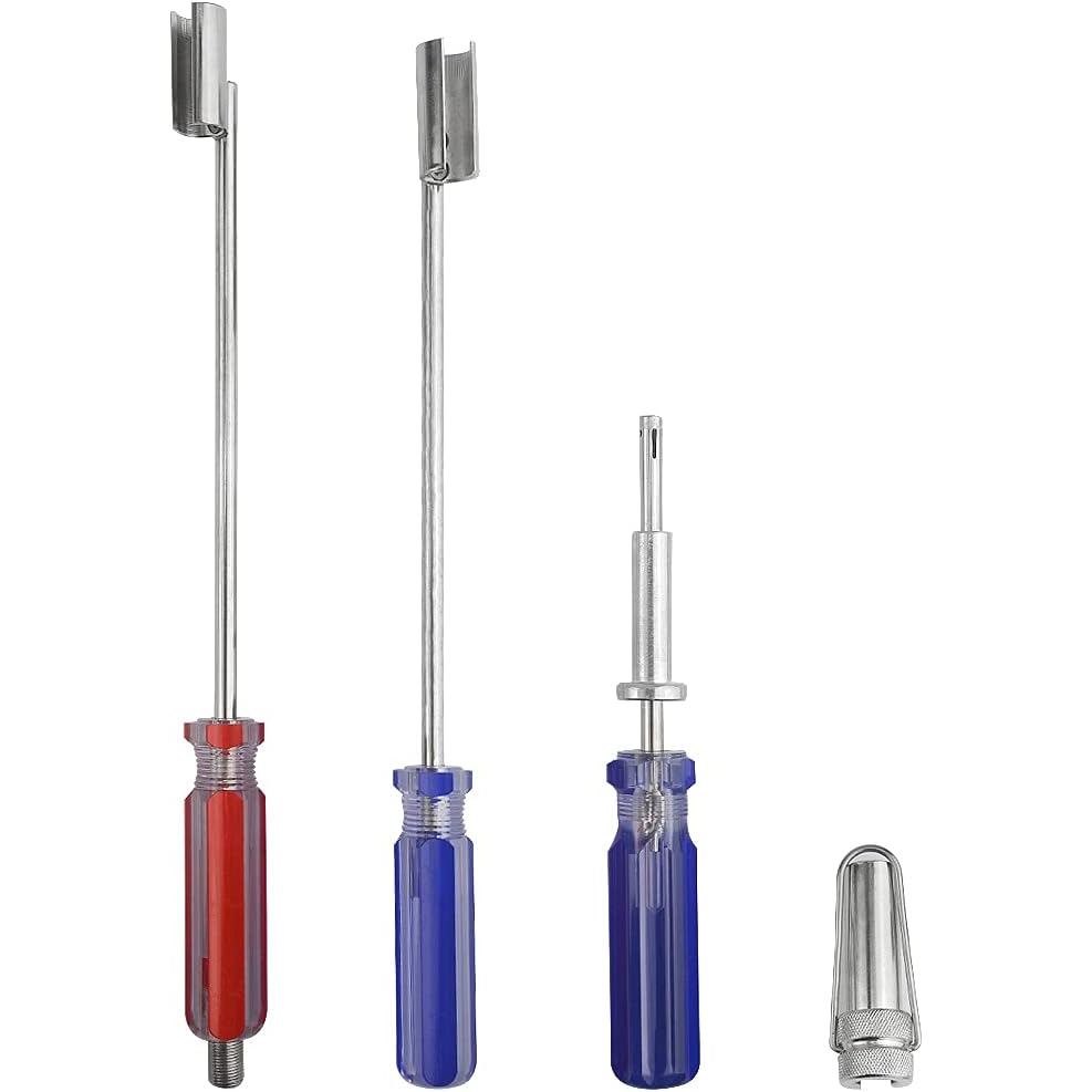 4 ชิ้น BNC และ F Connector เครื่องมือสกัด F Connector Extractor CATV สายล็อค Terminator TV RG6 BNC เ