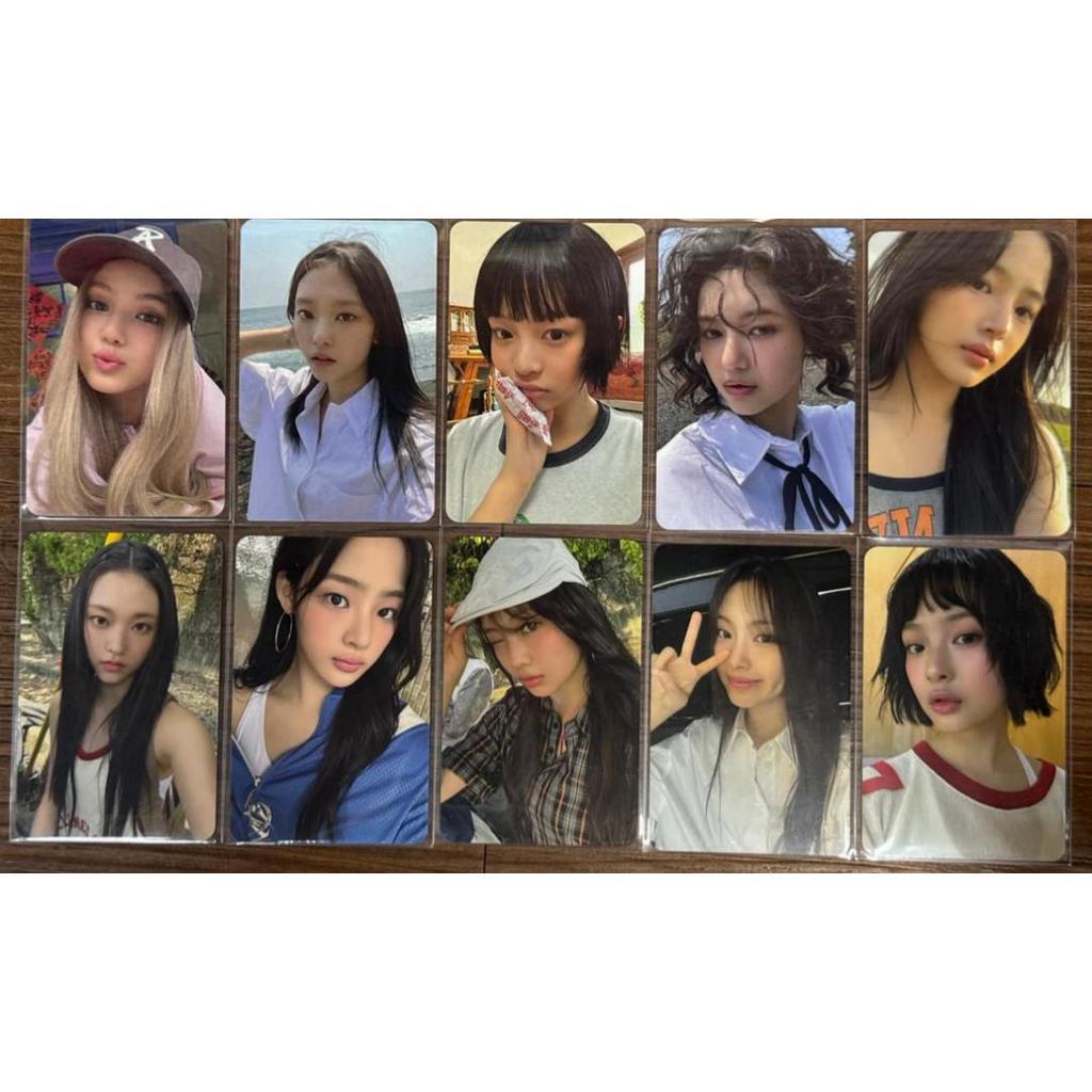 การ์ดอย่างเป็นทางการ Newjeans Girl Group Photo Card Mystery Draw Official Card Newjeans Girl Group P