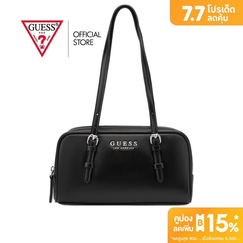 GUESS กระเป๋า รุ่น LE186672 JUSTINA MINI SHOULDER สีดำ