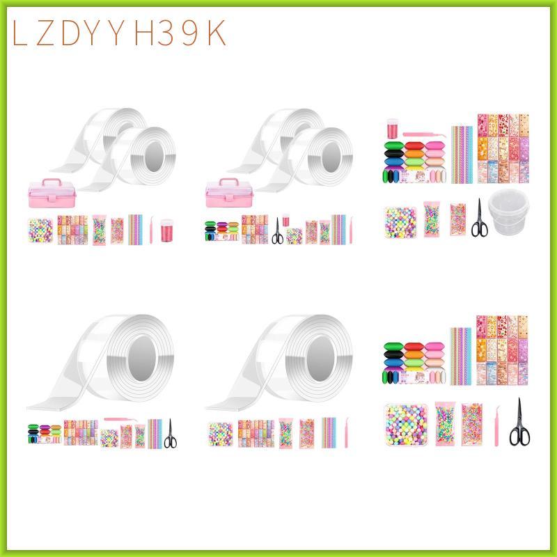 [lzdyyh39k] Bubble Blowing Double Sided Tape เทปอเนกประสงค์ Sticky Tape Reusable Educational Sensory