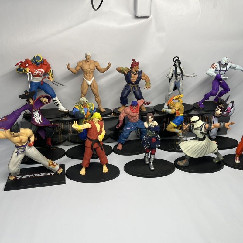 The King of Fighters Street Hegony Iron Fist ตัวละครรูป Rashid Chen Guohan Cai Baoqi Sakazaki Takuma Mishima