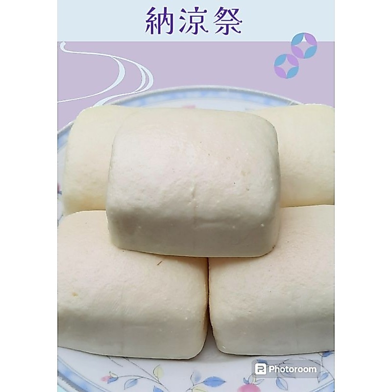 REPLICA OF WHITE TOFU FOOD - FAKE / JAPANESE DUMMY FOOD - RAW WHITE TOFU - DISPLAY / DECORATIONS / T