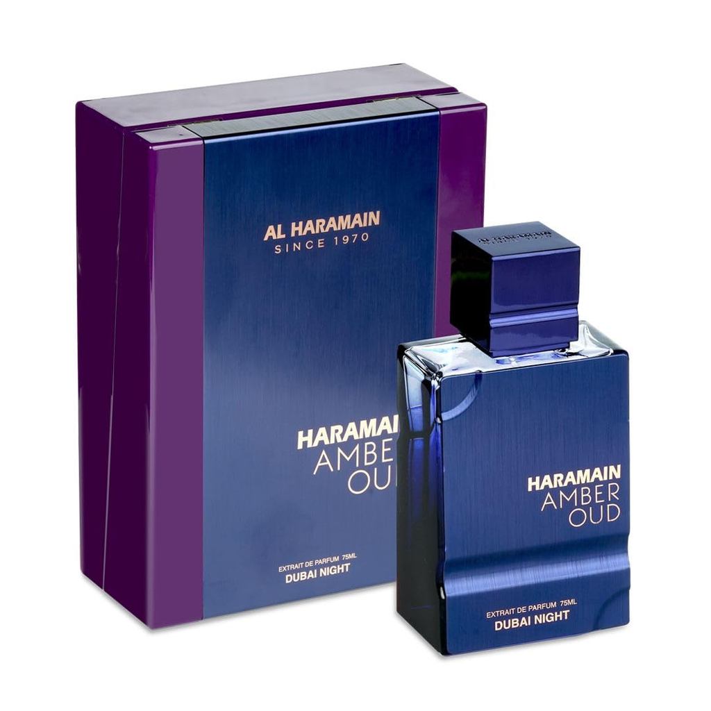 Al Haramain Amber Oud-Dubai Night-Female-Bergamot, Tonka Bean Fragrance-Female Lasting-2.5oz