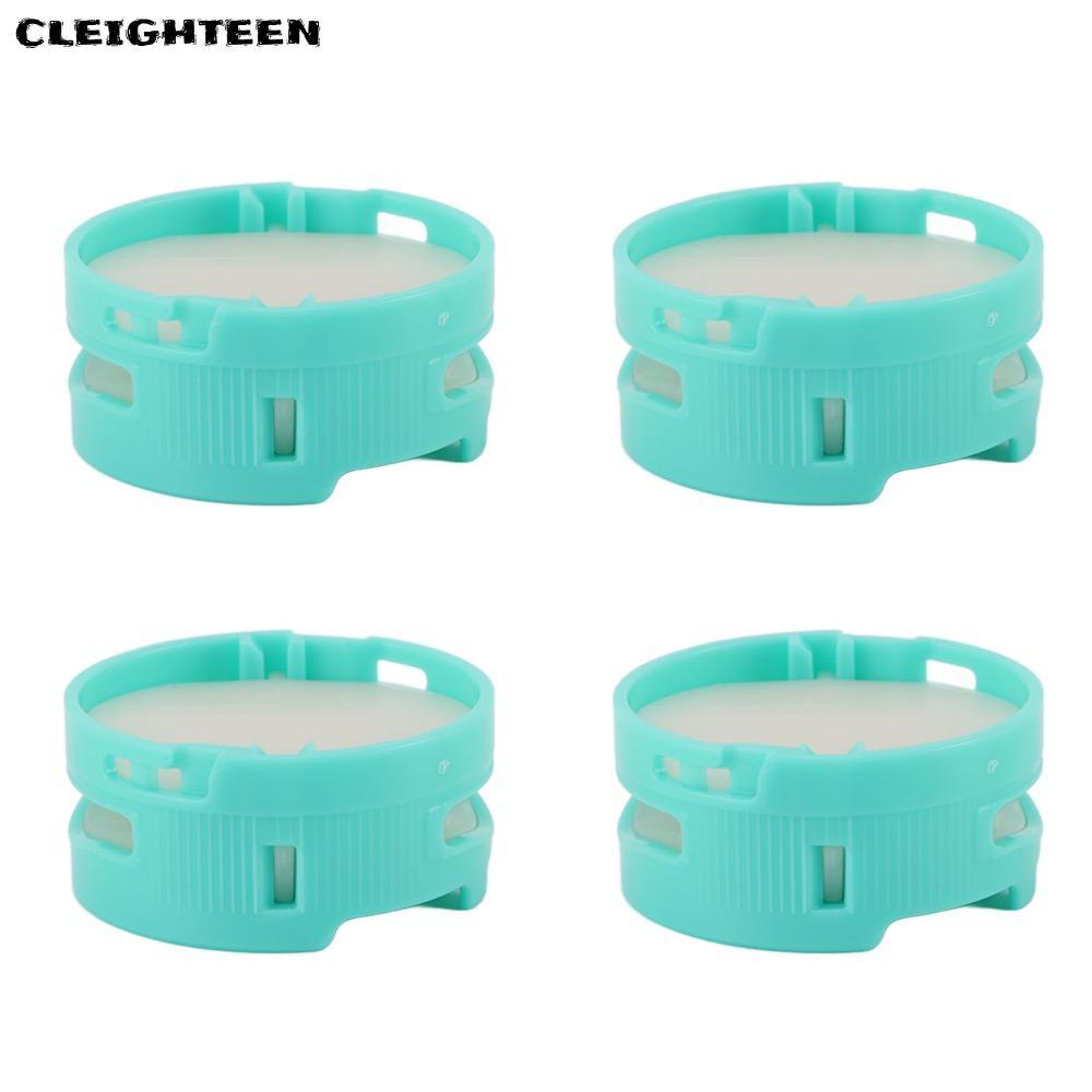 CLEIGHTEEN 4PCS ตลับหมึกเครื่องฟอกอากาศ,คลิปขนาดกะทัดรัดในกลิ่น Neutralizer เปลี่ยนตลับหมึก,พลาสติกส
