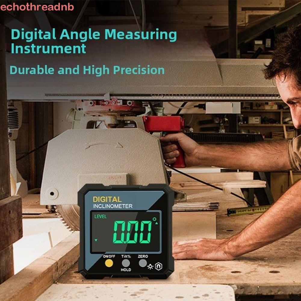 PIVOT Slope Meter, แม่เหล็กด้านเดียวกันน้ําอิเล็กทรอนิกส์มุมเครื่องวัดมุม,ระดับความแม่นยําสูง LCD Ba