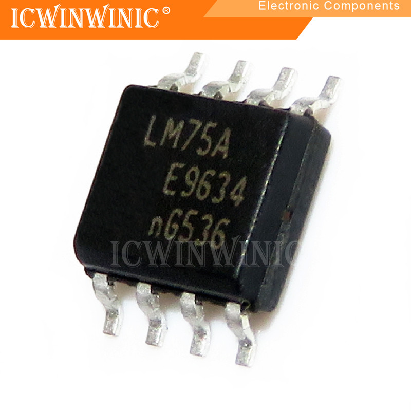 5 ชิ้น LM75CIM3 LM75A LM75AD LM75 SOP-8 วงจรรวม IC