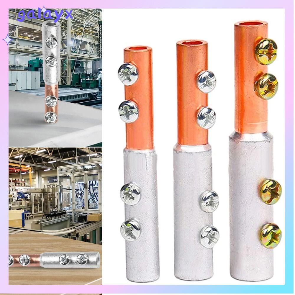 GALAYX 1 ชิ้น Transition Joint, Splice Sleeve GTL-16 GTL-25 GTL-35 หลอดเปลี่ยนอลูมิเนียมทองแดง, เทอร